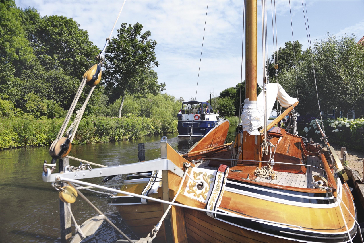 sail through the beautiful rivers